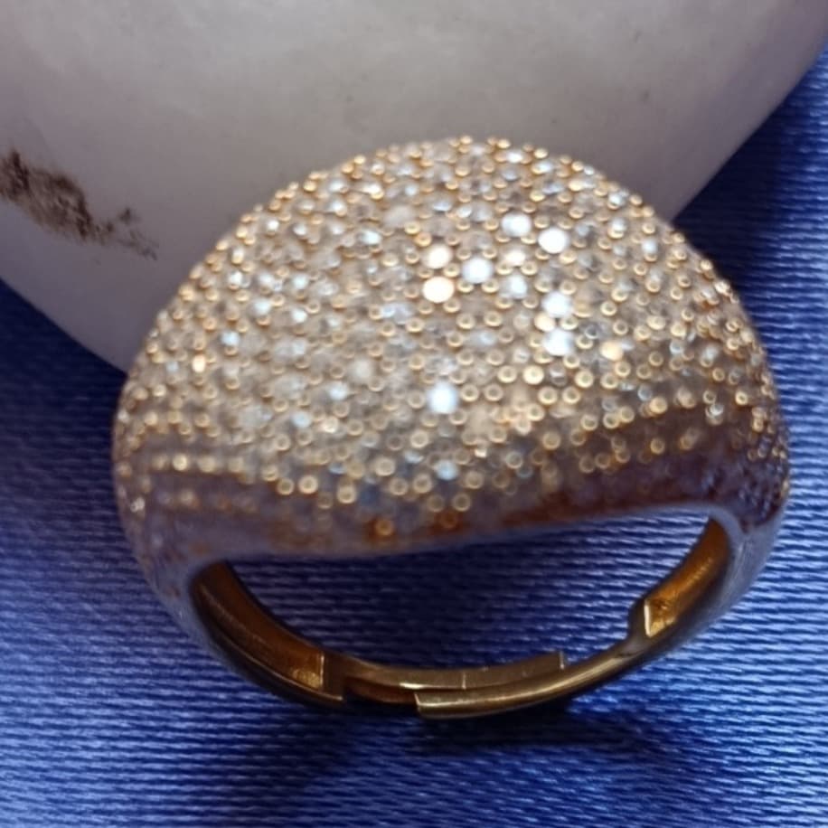Gold taşlı bayan yüzük